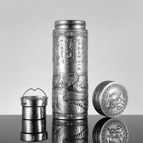 子佩集S999纯银内胆精工长城杯摆件【DLBJB001】长城泡茶杯206