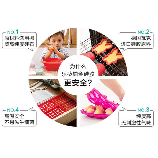 西班牙LEKUE乐葵雪糕冰淇淋模具家用自制食品硅胶儿童冰棍冰棒模 商品图4