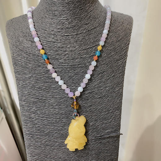 小猪佩奇蜜蜡项链 商品图2