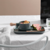 【餐具】日式早餐盘创意一人食陶瓷碗盘子家用把手碗甜品碗西餐盘餐具套装 商品缩略图1