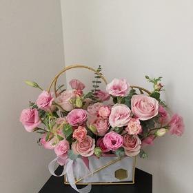 花艺 心形框架金属·花篮