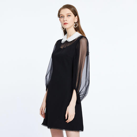 RE8B2斯尔丽瑟丽气质甜美时尚收身连衣裙 商品图0