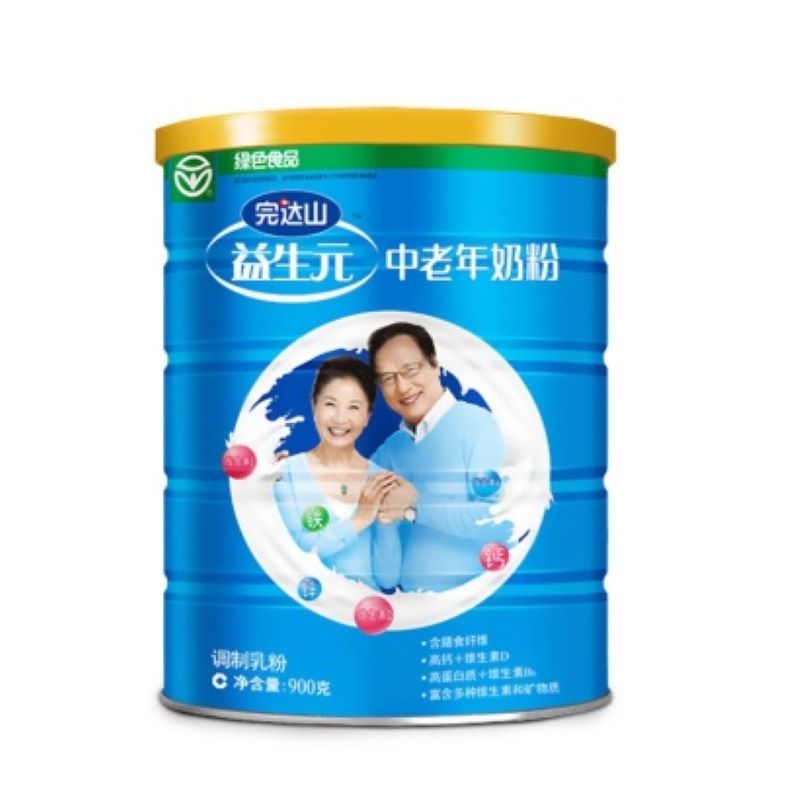 完达山中老年益生元调制乳成人奶粉900g/克JPY带授权招加盟代理