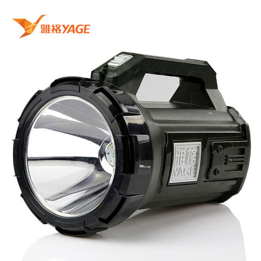 【led强光远射充电手提灯】强光探照灯生活电器  户外照明手电筒聚光灯 商品图1