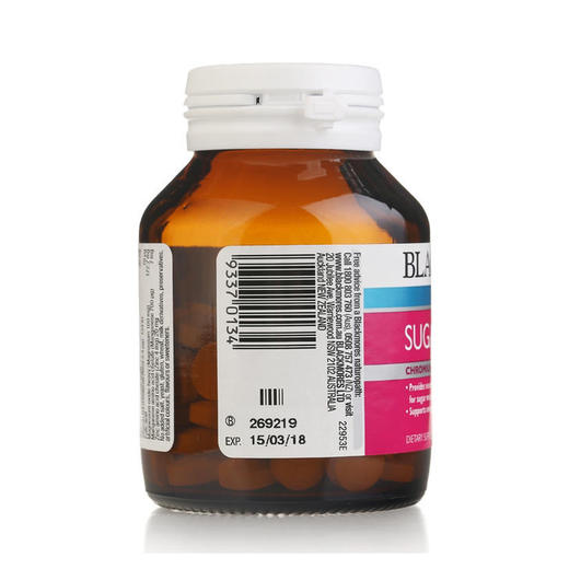 澳洲Blackmores血糖平衡片90粒 商品图4