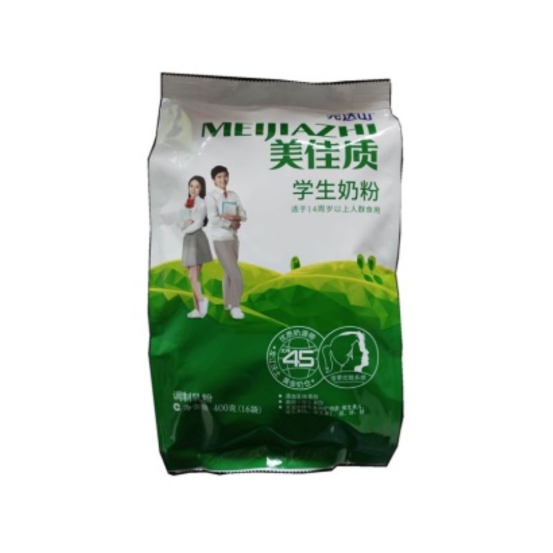 完达山美佳质学生奶粉400g袋装JPY带授权招加盟代理