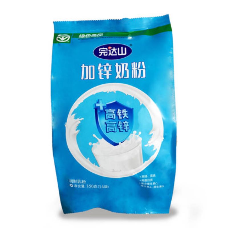 完达山350g加锌袋装奶粉JPY带授权招加盟代理