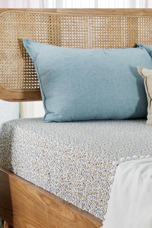 碎花床笠全棉床垫套防滑固定纯棉床笠床罩床单保护罩 商品图3