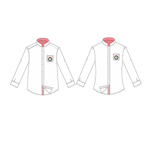 浣江小学-男女长袖衬衫（温馨提醒：衬衫不含校徽，徽标需另外购买） 商品图0