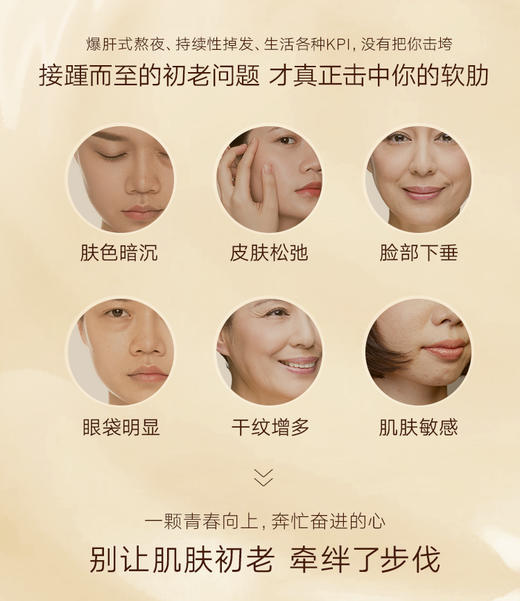  韩后黄金酵母奢润精华五件套（洁面100g+精华液30ml+精华水100ml+精华乳100ml+精华霜5g*2）JPY带授权招加盟代理 商品图2