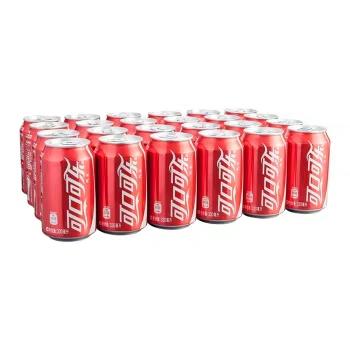 【百汇超市】YJ可口可乐听装330ml*24罐 商品图0