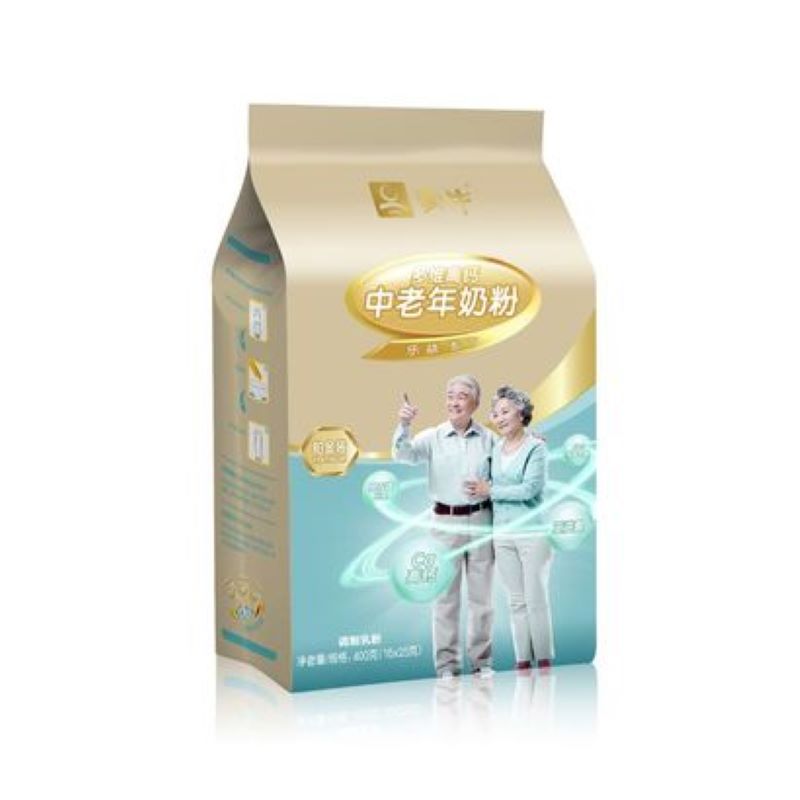 蒙牛铂金装多维高钙中老年奶粉400g袋装JPY带授权招加盟代理