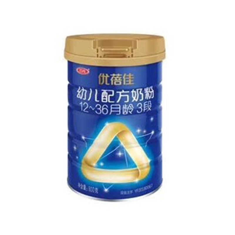 中国三元优蓓佳幼儿配方奶粉3段800gJPY带授权招加盟代理
