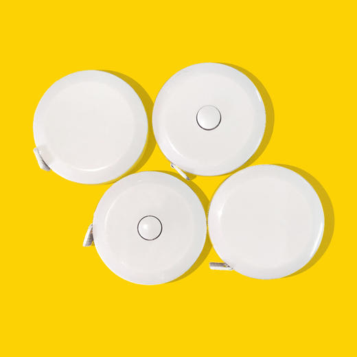 环保迷你塑料卷尺自动伸缩拉尺 1.5米礼品尺 商品图1