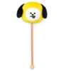 BT21 CHIMMY PLUSH FACE MASSAGE STICK小黄狗按摩捶JPY带授权招加盟代理 商品缩略图0