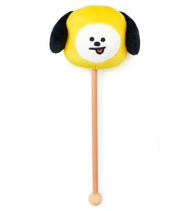 BT21 CHIMMY PLUSH FACE MASSAGE STICK小黄狗按摩捶JPY带授权招加盟代理