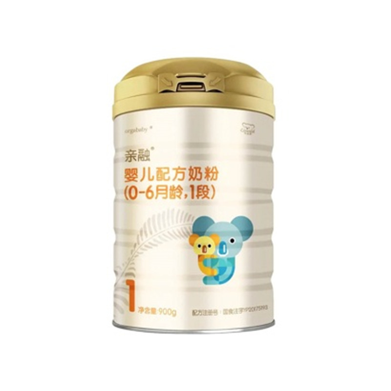 咔哇熊亲融婴儿配方奶粉1段2段900g(新包装原码)JPY带授权招加盟代理