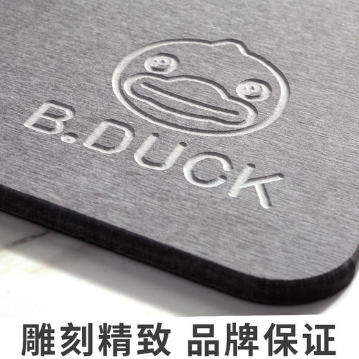 【小黄鸭天然硅藻土地垫】 正版浴室门口家用防滑垫 吸水速干硅藻泥脚垫 商品图2