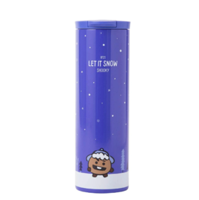 BT21 SHOOKY STAINLESS STEEL TUMBLER 15.5 不锈钢杯子JPY带授权招加盟代理