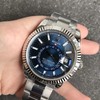 N劳li士天行者SKY-DWELLER，尺寸：42MM，搭载9001机芯，男士腕表，精钢表带，自动机械机芯，密底。 商品缩略图1