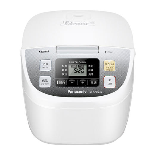 松下 备长炭内胆可预约4.8L微电脑电饭煲 SR-DC186-N 商品图1