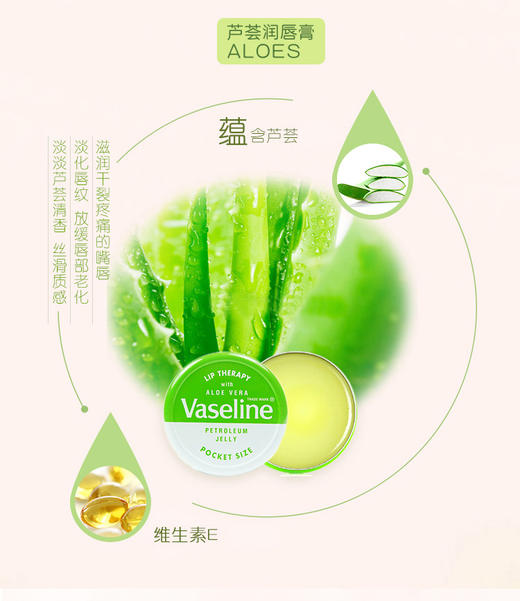 英国凡士林Vaseline滋润保湿润唇膏原味20g 香港直邮JPY带授权招加盟代理 商品图7