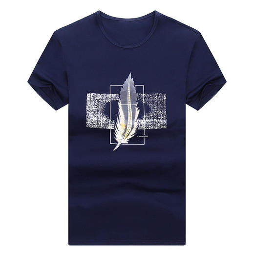 DC-MSL-5512短袖t恤2020夏新款半袖打底衫男士冰丝装 商品图4