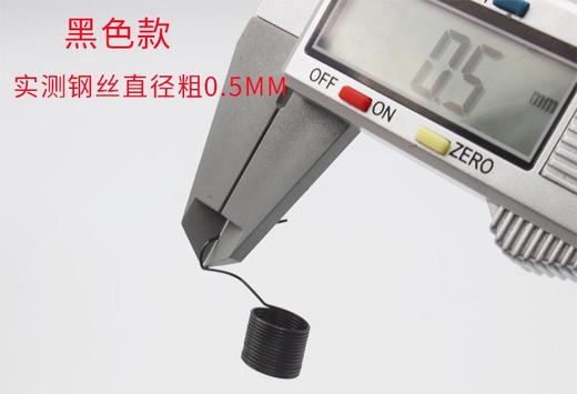 电脑平车跳线簧 工业缝纫机配件挑线簧平车标准夹线器挑线簧----黑白款 弹簧 商品图4