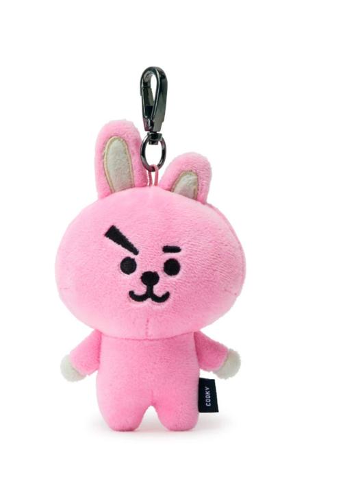 bt21 cooky doll keychain 挑眉兔钥匙挂 - jpy韩国名牌全球购