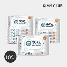 KIMS CLUB 国家清洁手消毒纸巾10张*10 杀菌效果99.99%小型便捷式JPY带授权招加盟代理