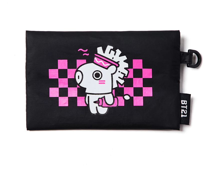 BT21 line MANG BITE CARD WALLET 零钱卡包JPY带授权招加盟代理
