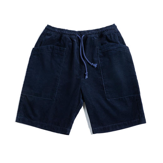 工装优选 美式复古灯芯绒直筒短裤阿美咔叽基础大口袋运动中裤男 商品图5