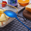 【餐具】304不锈钢沙拉勺长柄叉勺一体勺子 创意家用学生水果叉子汤勺 商品缩略图2