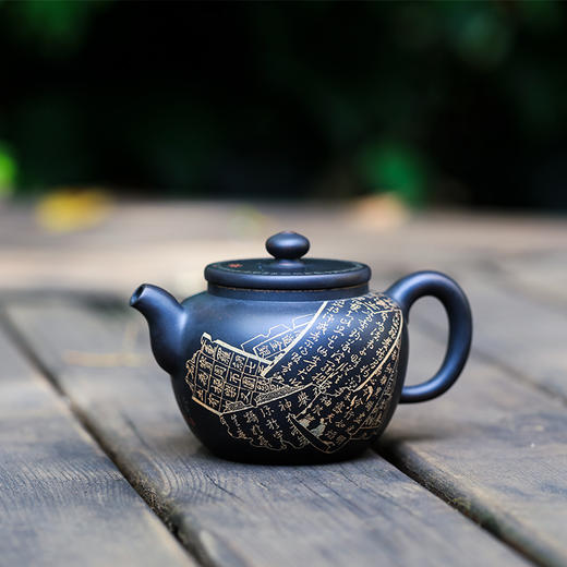 孔凡庚  徐长文合作罗汉壶 商品图1