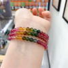 彩虹碧玺3圈手串 商品缩略图0