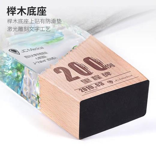 新款奖杯定制定做创意木质奖牌优秀员工比赛表彰荣誉颁奖制作刻字 商品图2