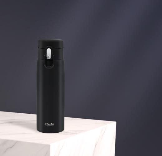 cizzle喜时便携男女大容量一键开启304进口不锈钢材质保温杯 商品图0