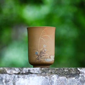 金鹏（守中）全手工制作文房笔筒