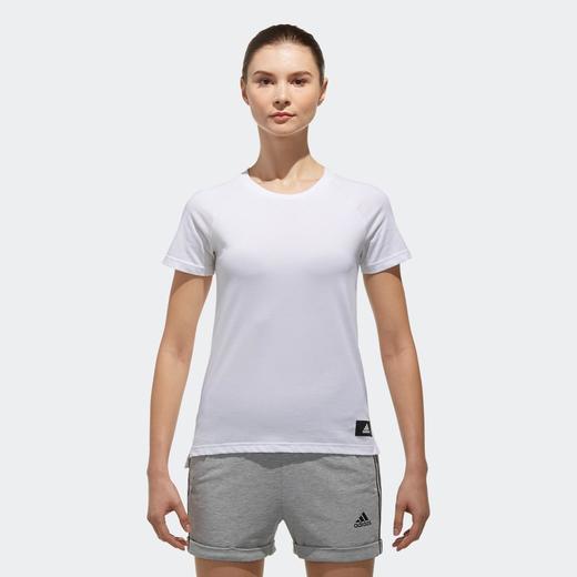 【特价】Adidas阿迪达斯 SS T Pleats 女款运动型格短袖T恤 商品图1