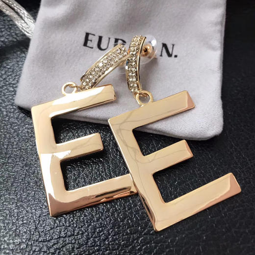 EURLAN.  J系列  品牌LOGO耳环 商品图1