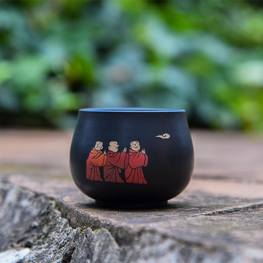 玄同陶人物茶碗 商品图0