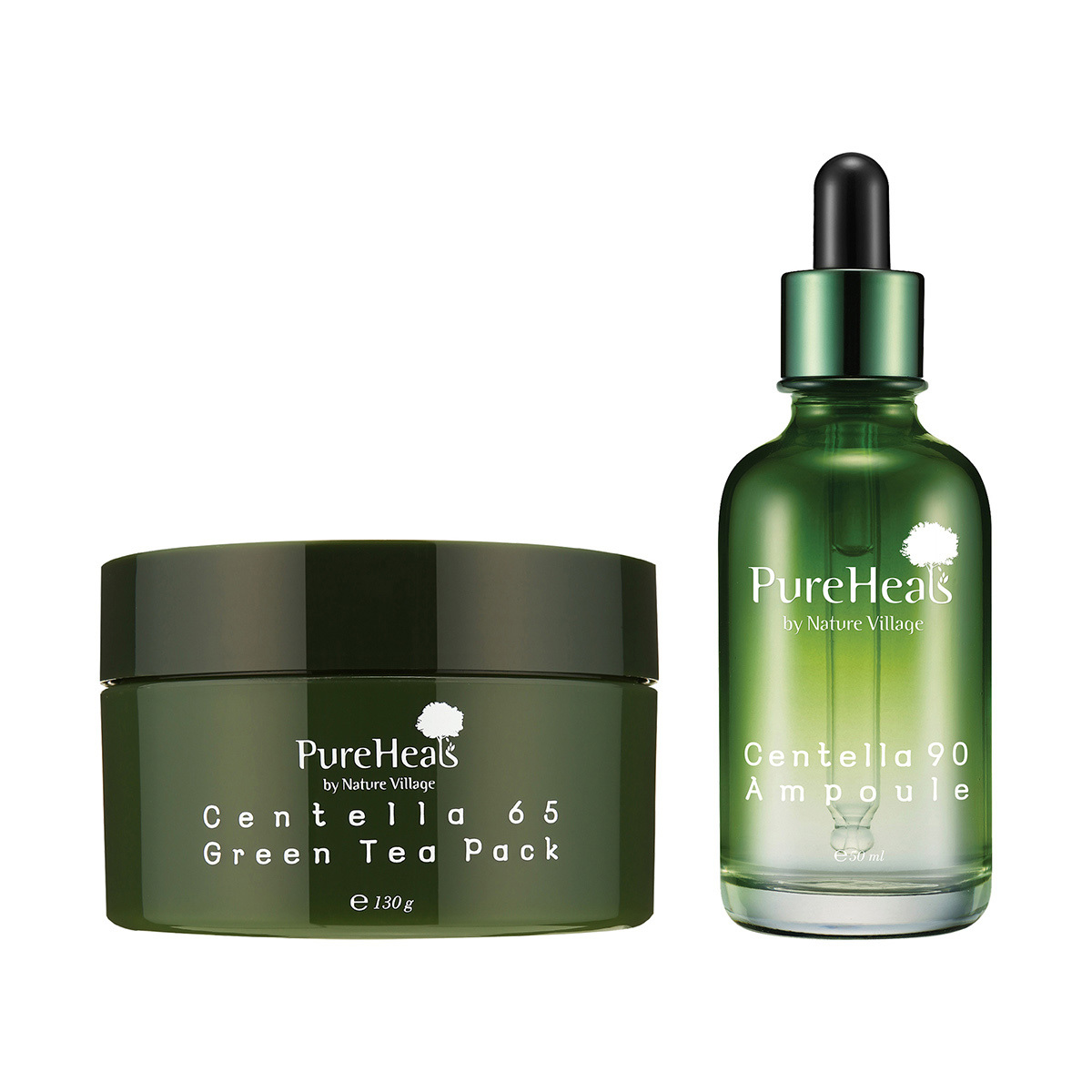 PureHeals Centella Greentea Pack & Ampoule 积雪草安瓶JPY带授权招加盟代理