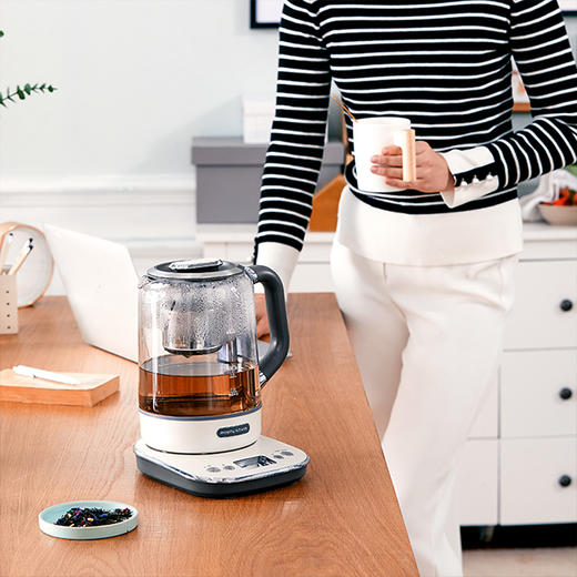 摩飞多功能升降煮茶器办公室全自动小型养生壶家用大容量花茶壶 商品图10