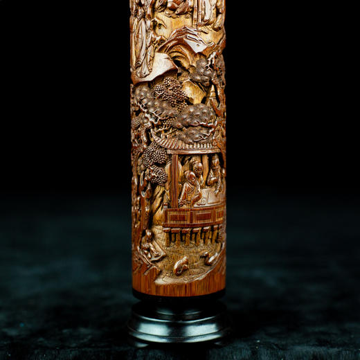 兰亭雅集°竹香筒老料新工 商品图3