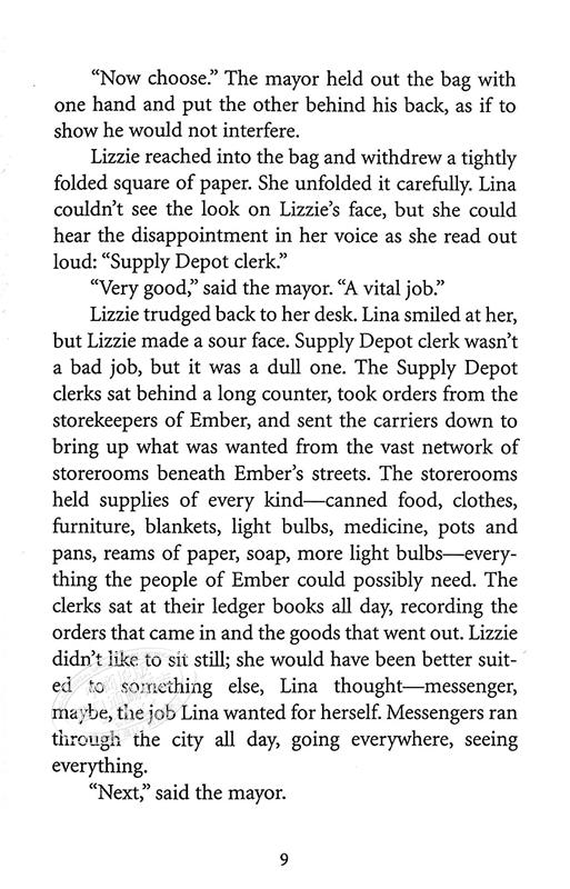 【中商原版】微光城市 英文原版 The City of Ember 商品图6