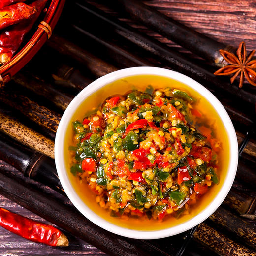 重庆双椒辣椒酱鲜香爽口下饭辣椒酱调味佐料260g瓶