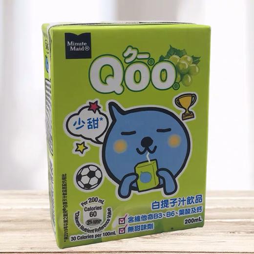 酷儿白提子汁饮品200ml  4890008371761  1*6*4 商品图0