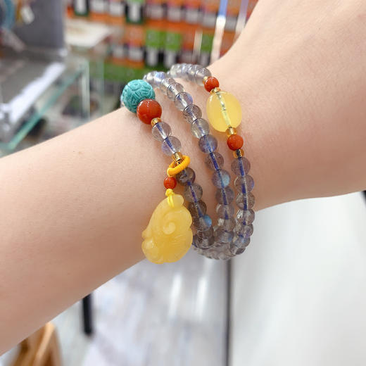 灰月光3圈手串 商品图3