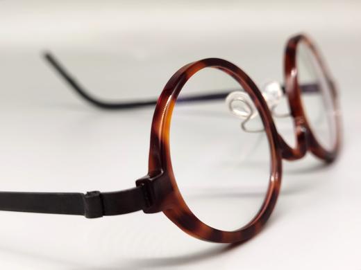 姜文同款 LINDBERG 棕色玳瑁镜框 商品图2