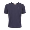 CHAMPION 冠军 圆领 男性 胸标 宽松 男士短袖T恤 藏蓝 212974 BS501 商品缩略图0